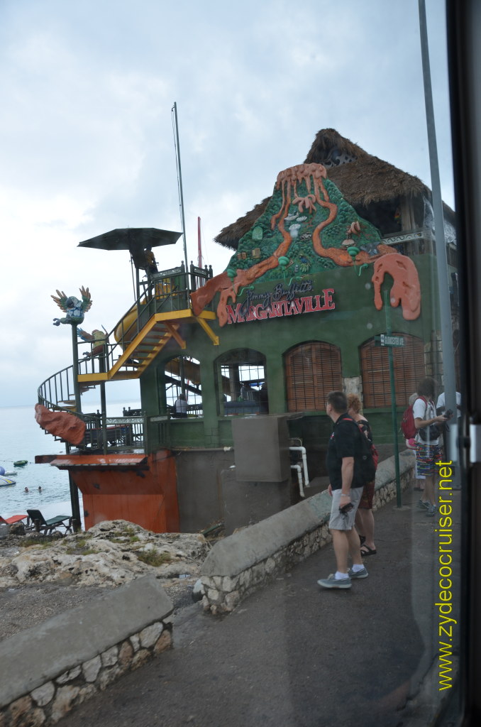 021: Carnival Magic, BC5, John Heald's Bloggers Cruise 5, Montego Bay, Jamaica, Hop On Hop Off Shuttle Bus, Margaritaville