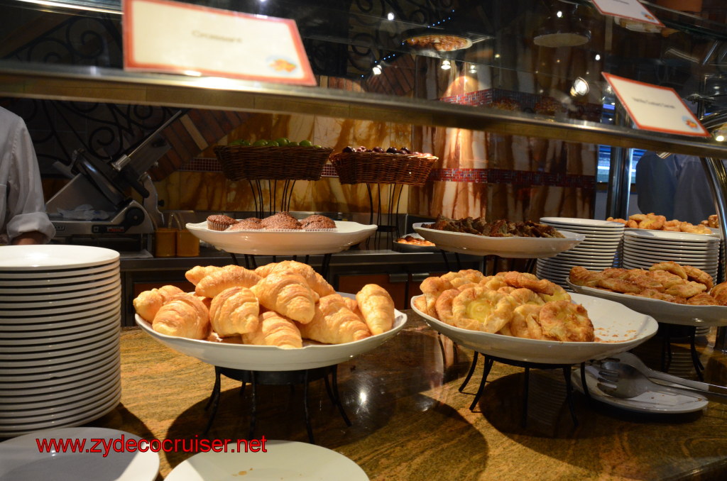 006: Carnival Magic, BC5, John Heald's Bloggers Cruise 5, Cozumel, Lido Breakfast, Breads and Pastries, 