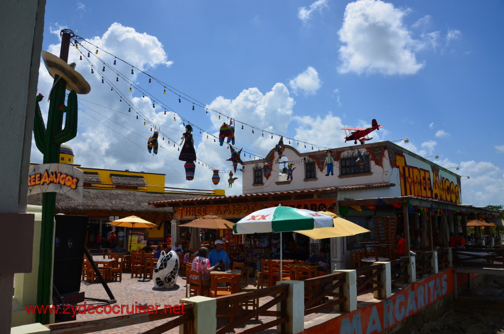 031: Carnival Magic, BC5, John Heald's Bloggers Cruise 5, Cozumel, Puerta Maya, Three Amigos, 