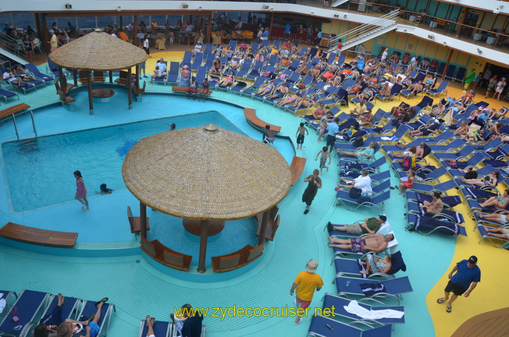 140: Carnival Magic, BC5, John Heald's Bloggers Cruise 5, Sea Day 3, Lido, Beach Pool, 
