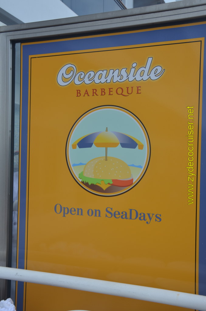 178: Carnival Magic, BC5, John Heald's Bloggers Cruise 5, Sea Day 3, Oceanside Barbecue, 