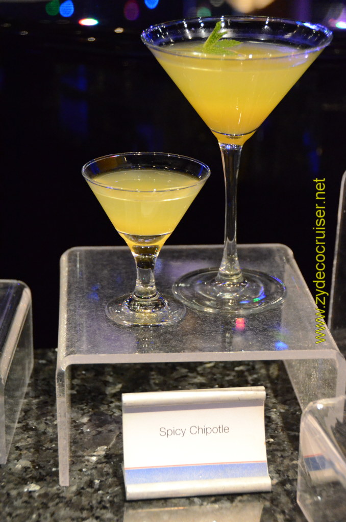 308: Carnival Magic, BC5, John Heald's Bloggers Cruise 5, Sea Day 3, Master the Martini, Mini Martini Tasting, Spicy Chipotle, 