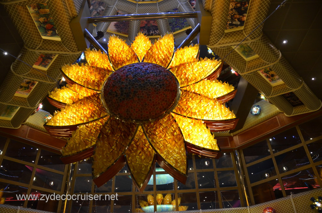 018: Carnival Conquest, Nov 14, 2011, Sea Day 1, Sunflower Atrium, 