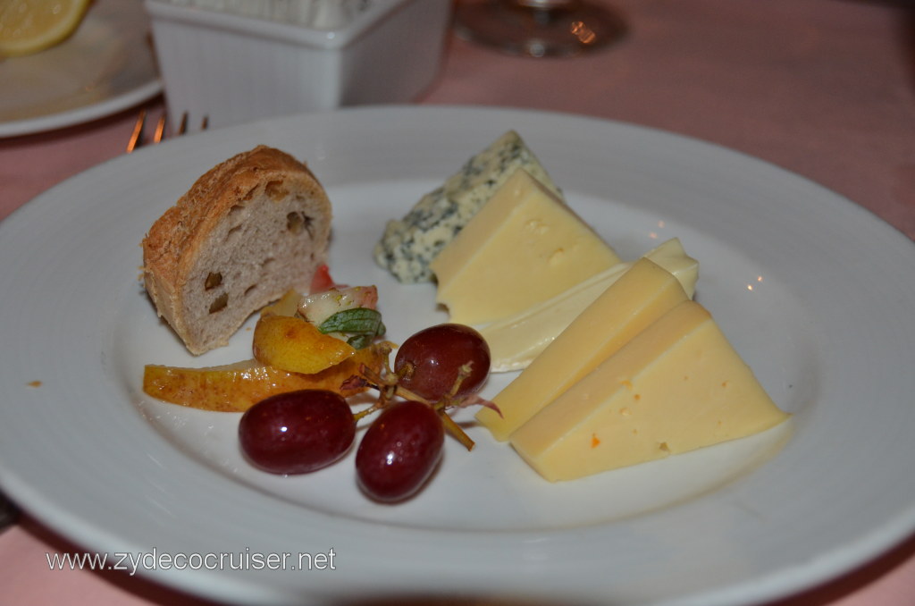 Carnival Conquest Cheese Plate