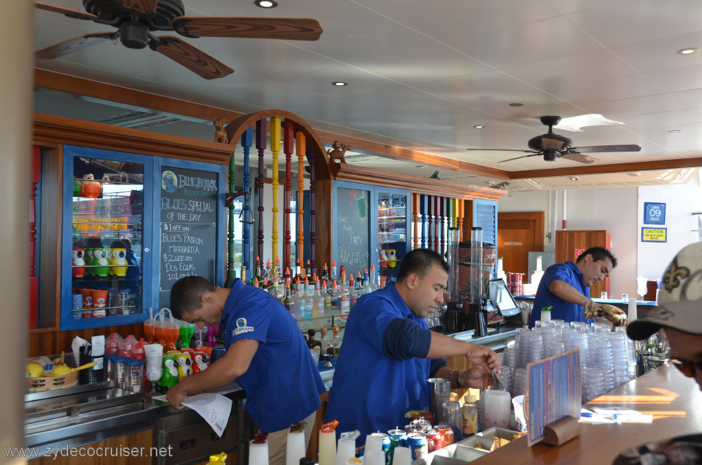 071: Carnival Conquest, New Orleans, Embarkation, Blue Iguana Tequila Bar, 