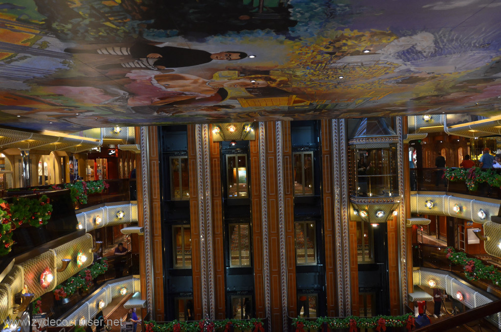 111: Carnival Conquest, New Orleans, Embarkation, Atrium, 