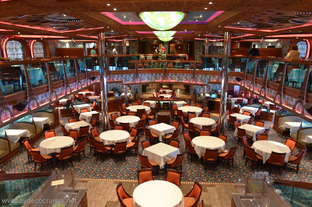 115: Carnival Conquest, New Orleans, Embarkation, Renoir Restaurant, 