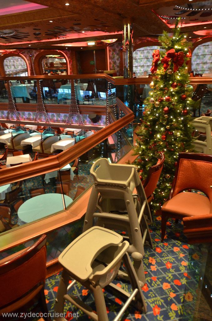 120: Carnival Conquest, New Orleans, Embarkation, Renoir Restaurant, 