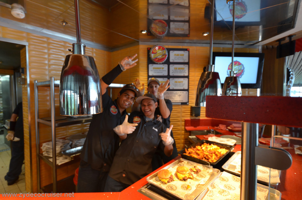 006: Carnival Conquest, Fun Ship 2.0, Guy's Burger Joint, 
