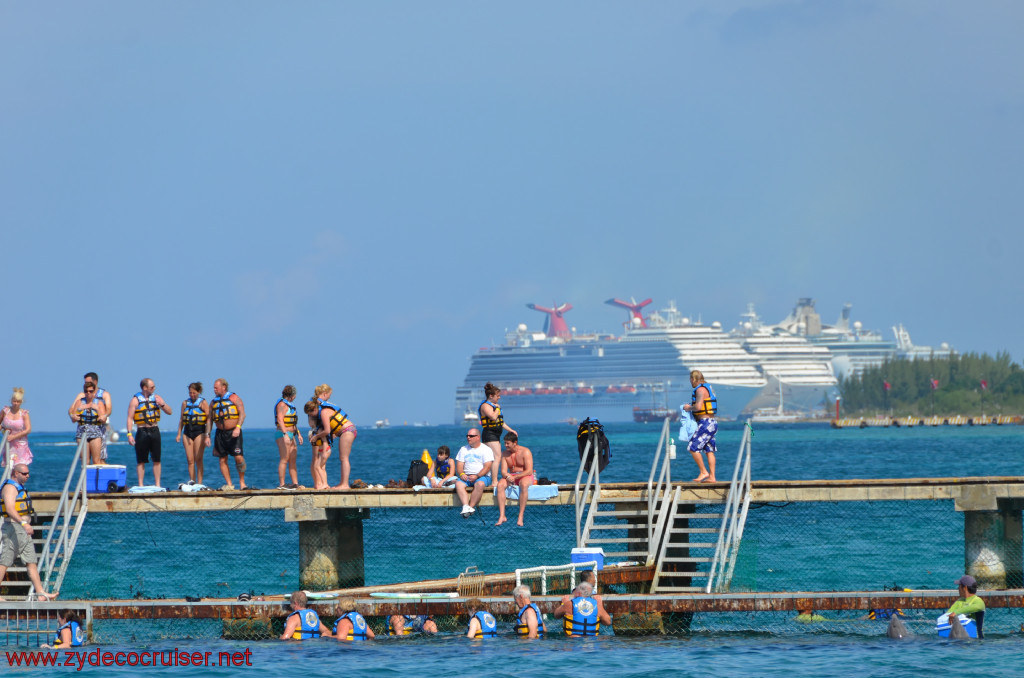 046: Carnival Conquest, Cozumel, Chankanaab, Dolphin Pens and Cruise Ships, 