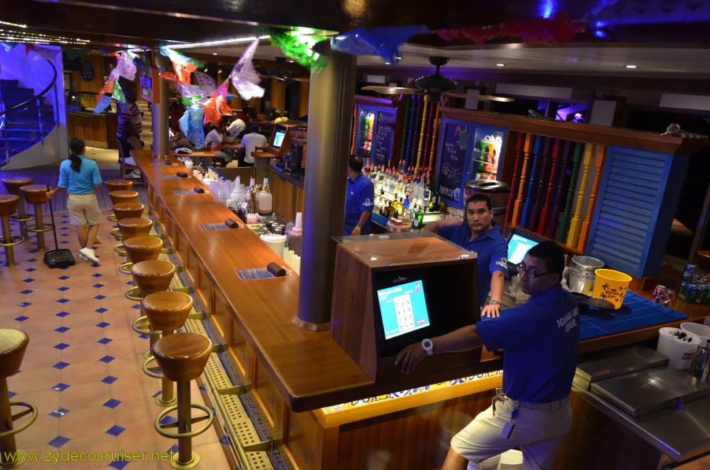 509: Carnival Conquest, Cozumel, Blue Iguana Tequila Bar, 