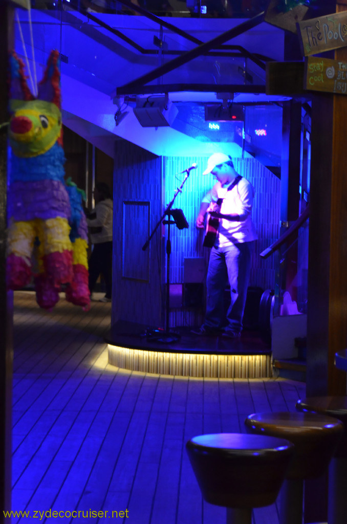 008: Carnival Conquest, Fun Ship 2.0, Blue Iguana Tequila Bar, Entertainment