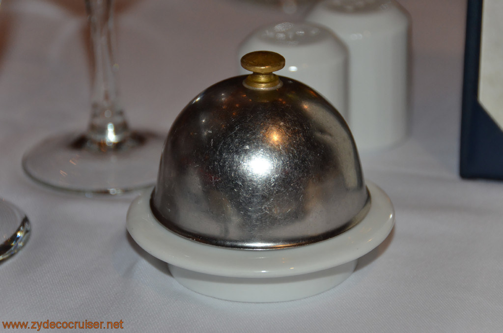 Carnival Conquest, Fun Day at Sea 3, MDR Dinner, Butter dish, 