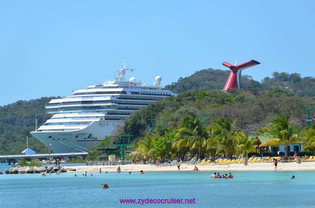 238: Carnival Conquest Cruise, Roatan, 