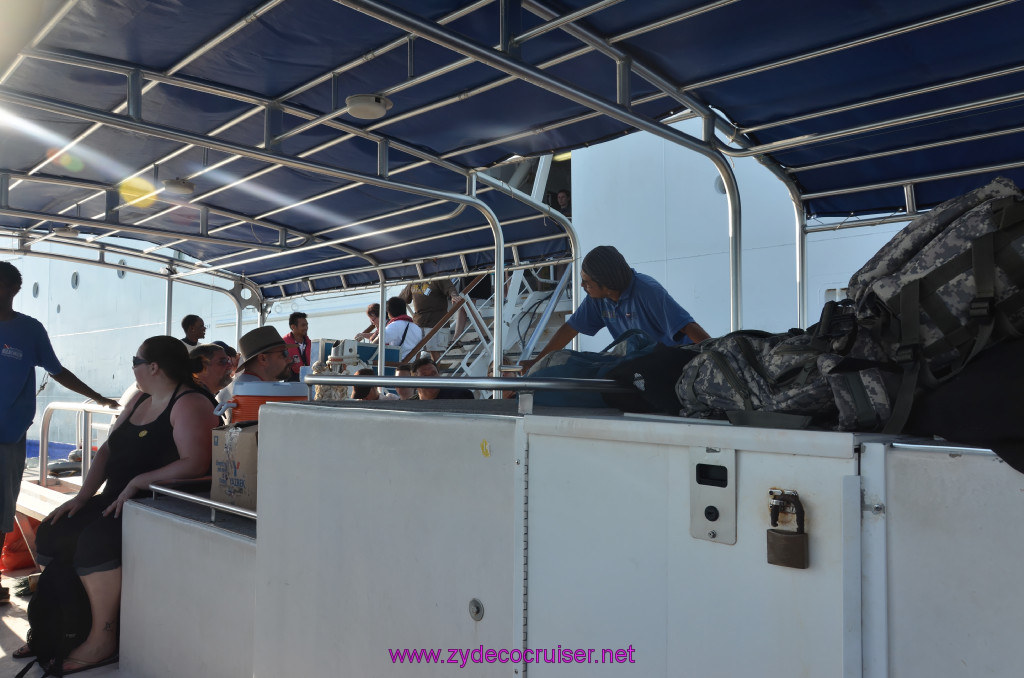 010: Carnival Conquest Cruise, Belize, Sergeant's Cay Snorkel