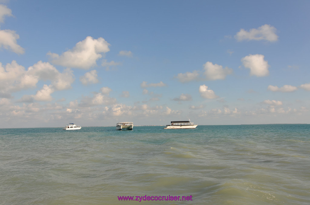 011: Carnival Conquest Cruise, Belize, Sergeant's Cay Snorkel