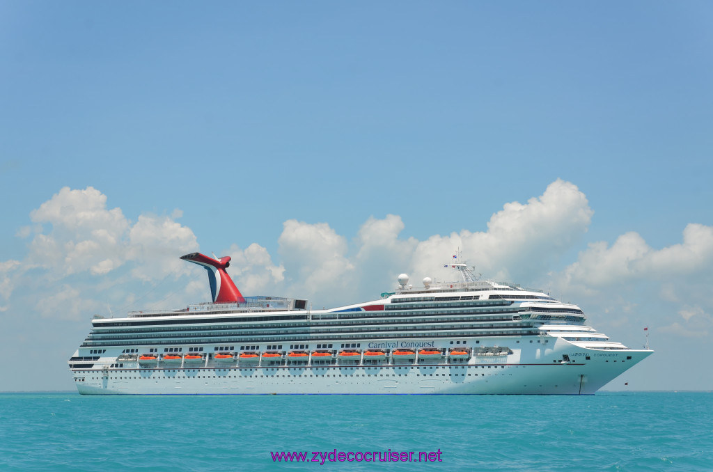 085: Carnival Conquest Cruise, Belize, Sergeant's Cay Snorkel