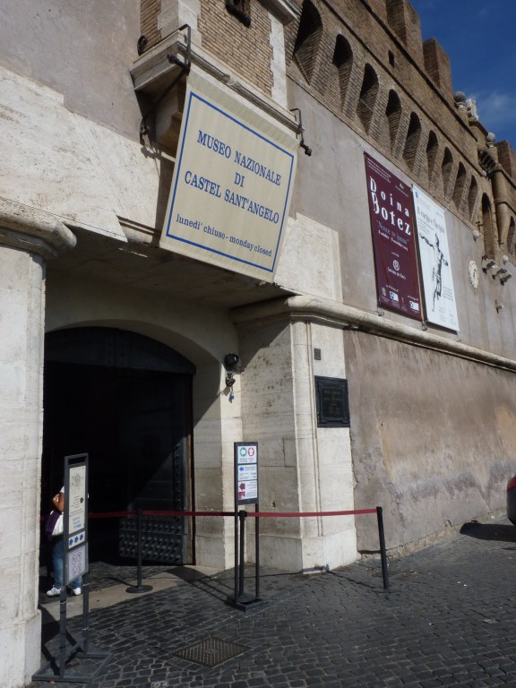 3020: Entrance to Castel Sant'Angelo, Rome, Italy