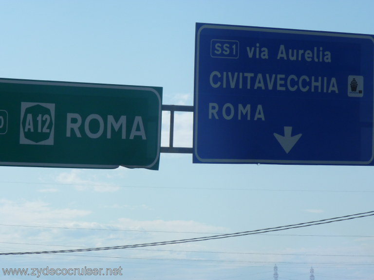 3199: Carnival Dream, Mediterranean Cruise, Civitavecchia, This way