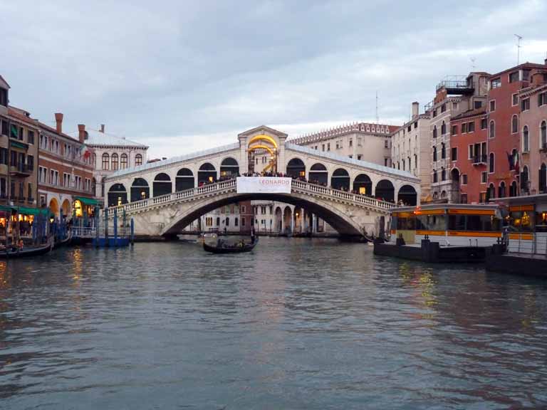4386: Carnival Dream - Venice - Grand Canal and Rialto Bridge