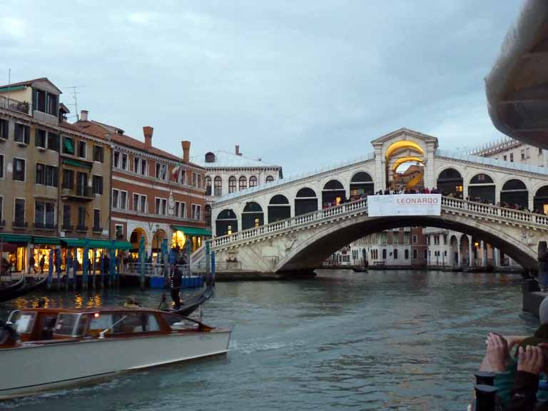 4387: Carnival Dream - Venice - Grand Canal and Rialto Bridge