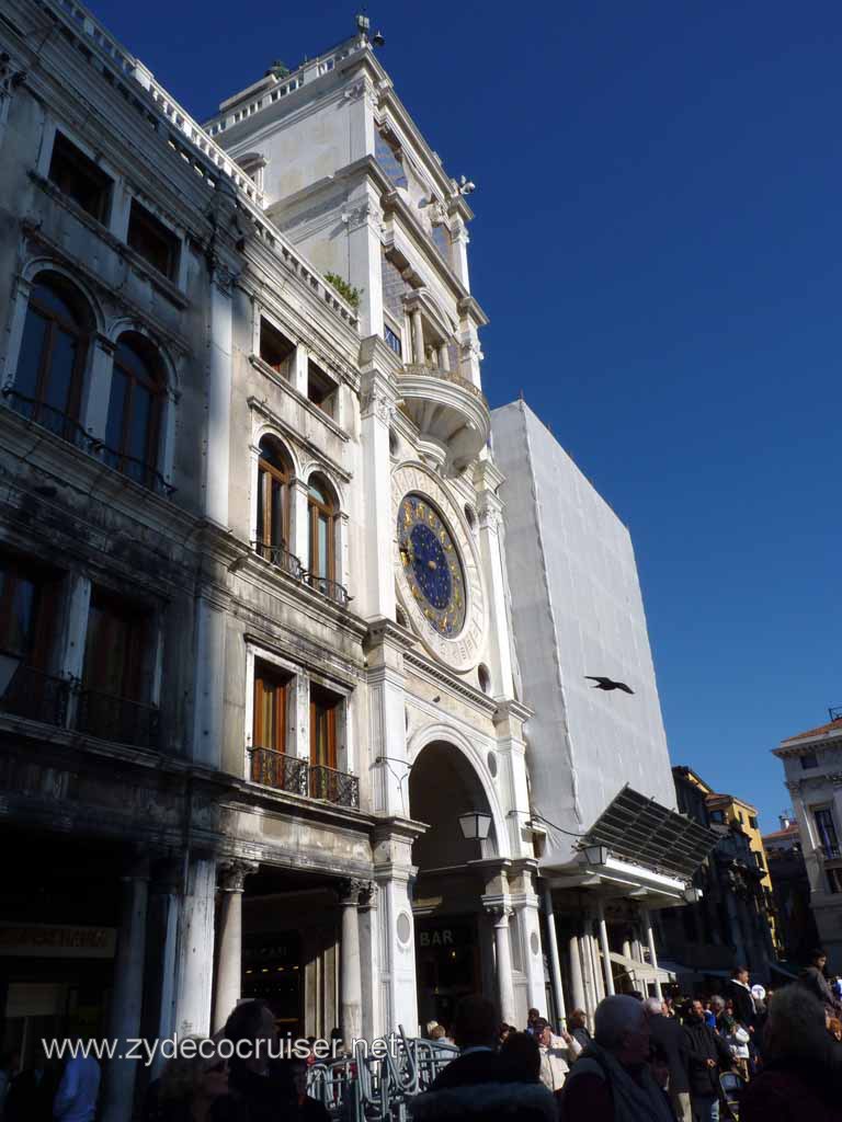 4524: Carnival Dream - Venice, Italy - St Mark's Clock Tower - Torre dell'Orologio