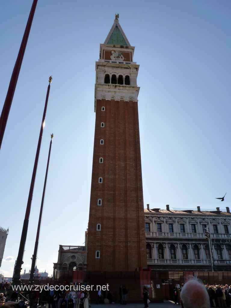 4526: Carnival Dream - Venice, Italy - St Mark's Square - Bell Tower - campanile