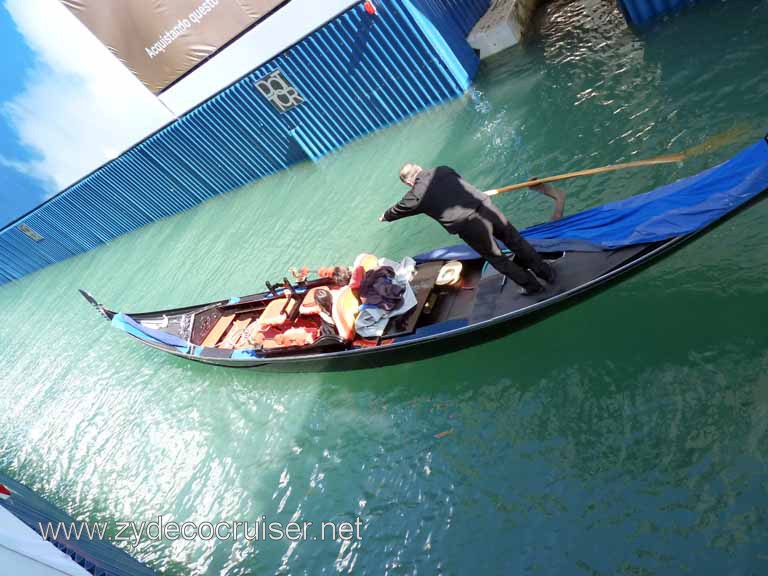 4536: Carnival Dream - Venice, Italy - gondola