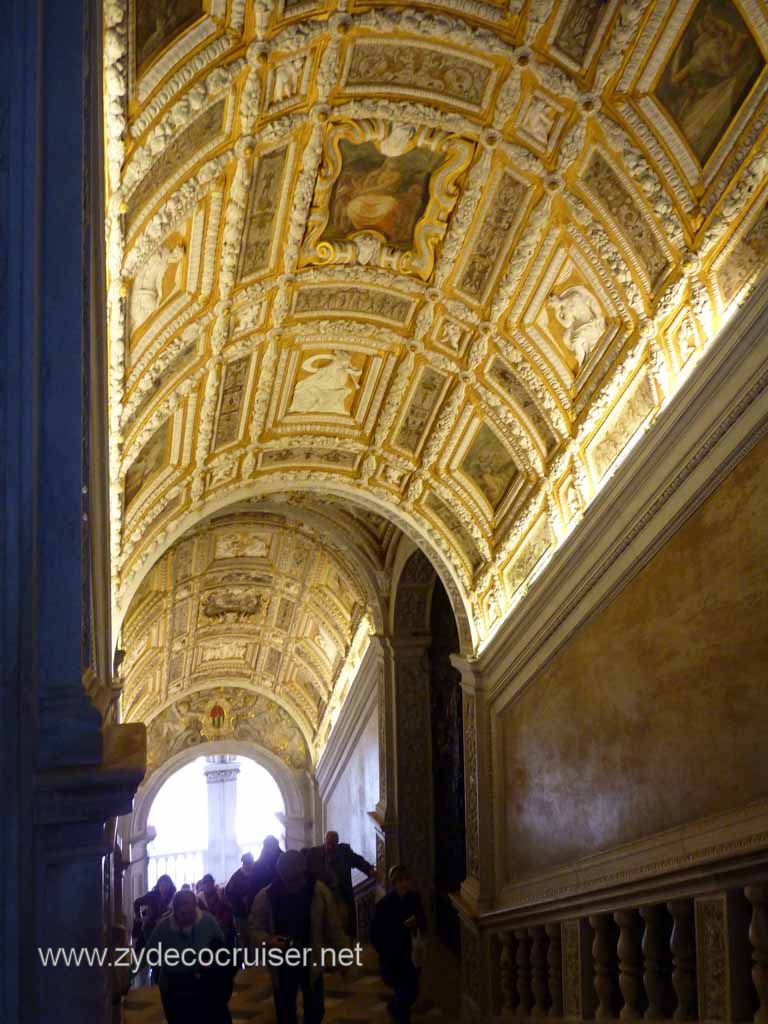 4568: Carnival Dream - Venice, Italy - inside Doge's Palace - Golden Staircase - Scala d'oro