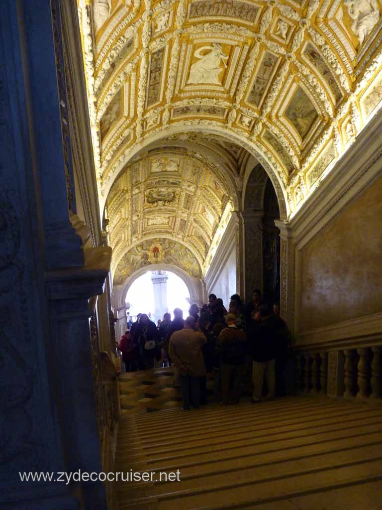 4573: Carnival Dream - Venice, Italy - inside Doge's Palace - Golden Staircase - Scala d'oro