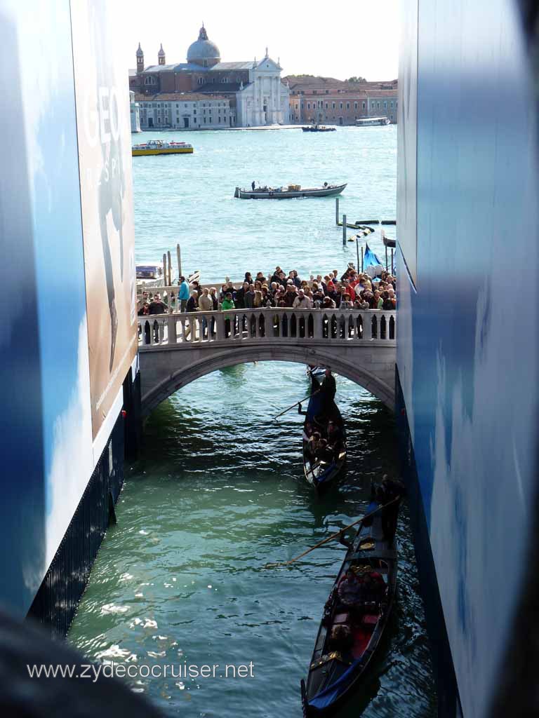 4595: Carnival Dream - Venice, Italy - View from Bridge of Sighs