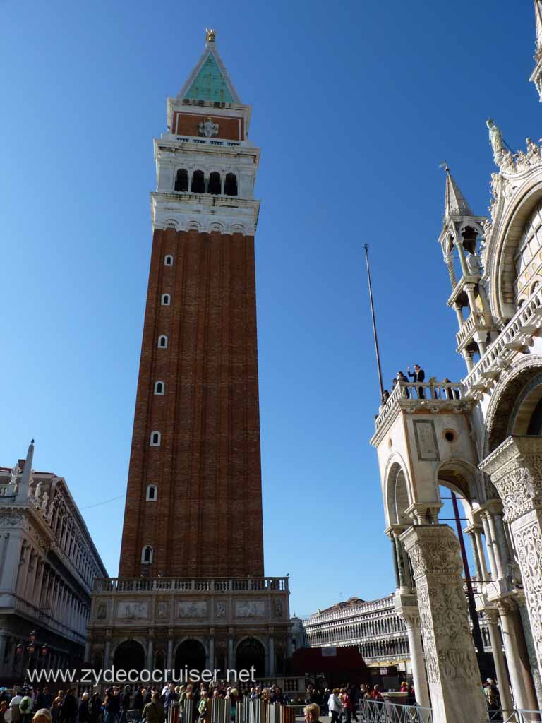 4603: Carnival Dream - Venice, Italy - St Mark's Square - Bell Tower - Campanile