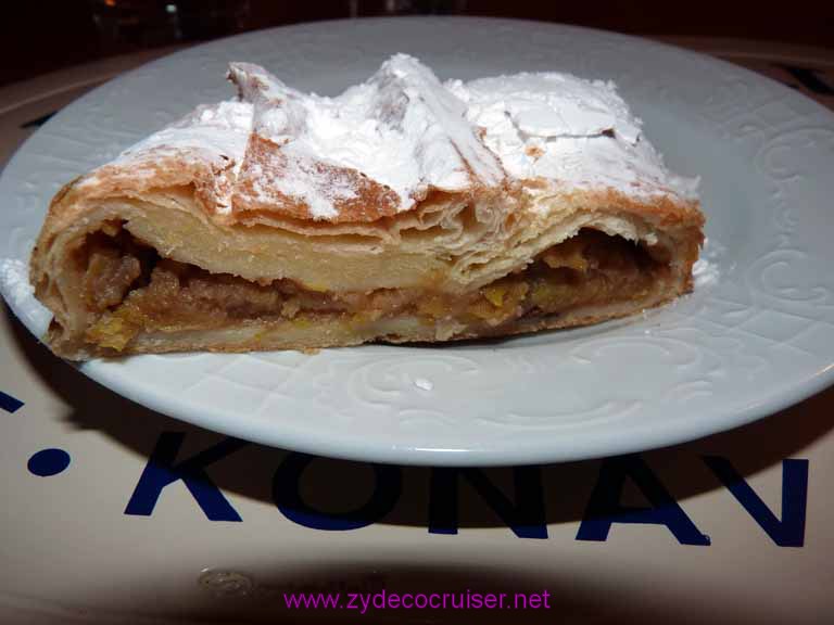 4808: Carnival Dream - Dubrovnik, Croatia - Country Home in Konavle - ahh - dessert - a delicious strudel 