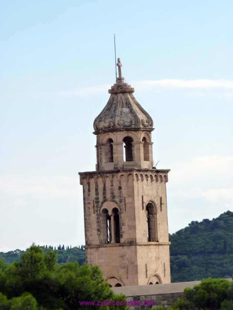 4842: Carnival Dream - Dubrovnik, Croatia - Dominican Monastery tower