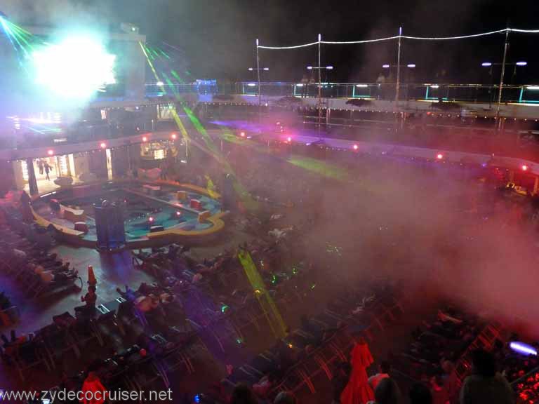 6284: Carnival Dream, Monte Carlo, Monaco - Laser Show