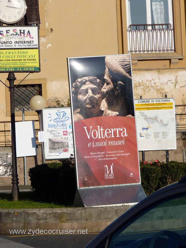 6744: Carnival Dream, Livorno - Beautiful Tuscany - Volterra