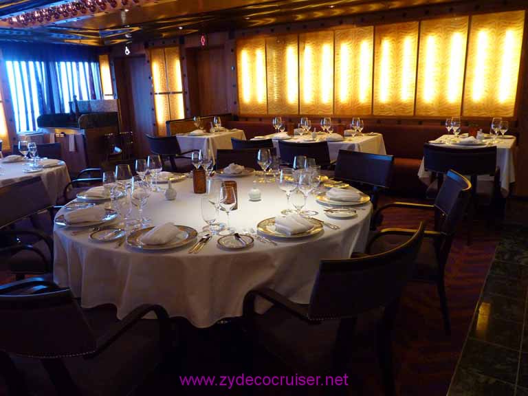 0115: Carnival Dream, Transatlantic Cruise - Sea Day 1 - The Chef's Art Supper Club / Steakhouse