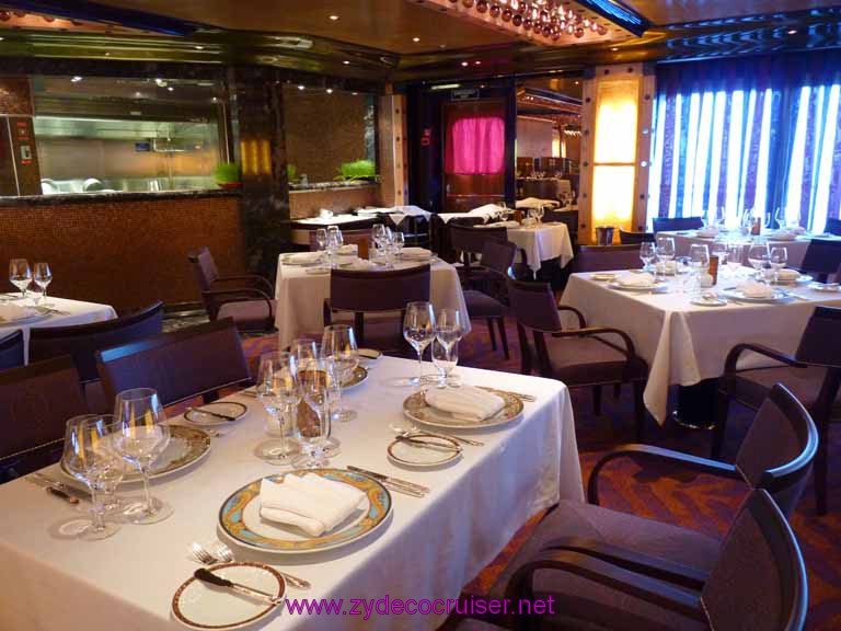 0116: Carnival Dream, Transatlantic Cruise - Sea Day 1 - The Chef's Art Supper Club / Steakhouse