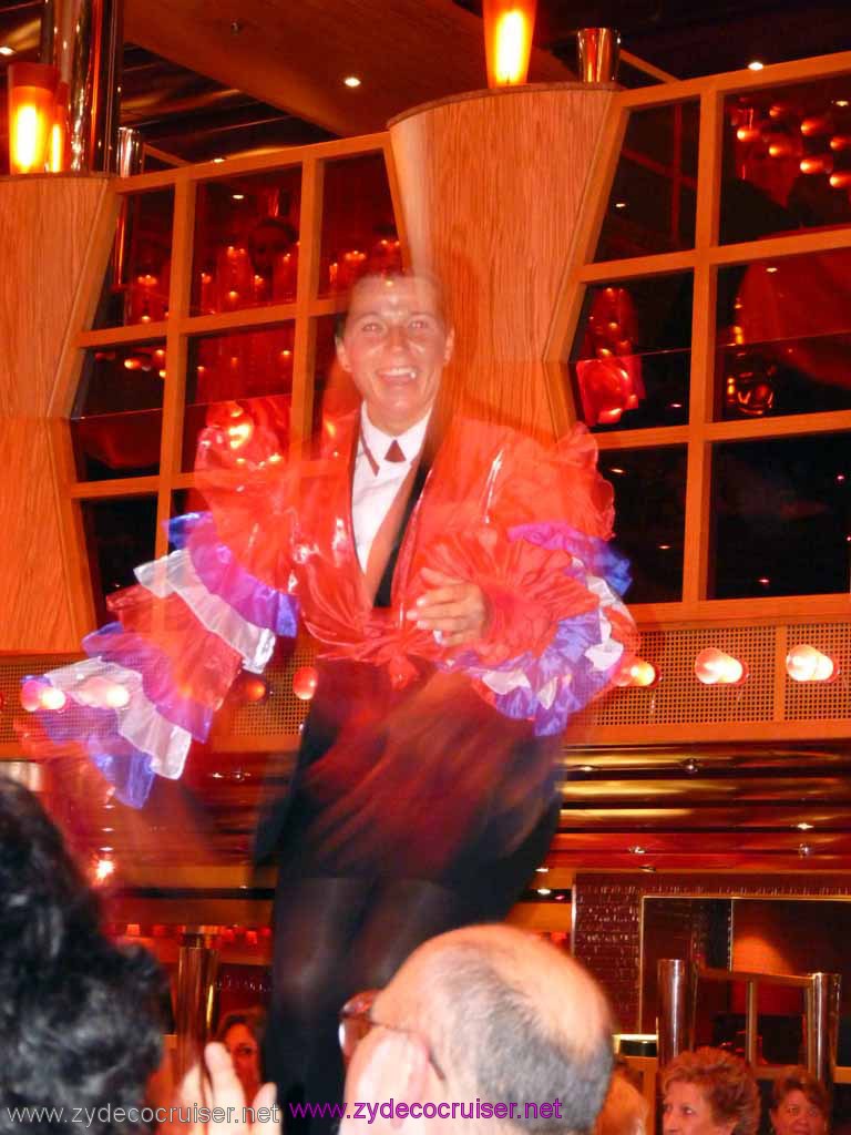 Carnival Dream - Martina - best dancer and a great head waiter