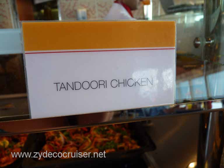0783: Carnival Dream, Transatlantic, Tandoor, Tandoori Chicken