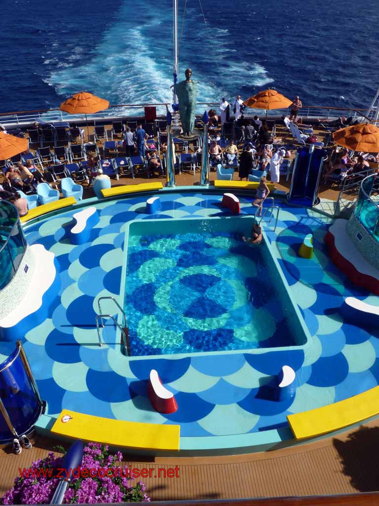 2055: Carnival Dream, Transatlantic Cruise, Aft Pool