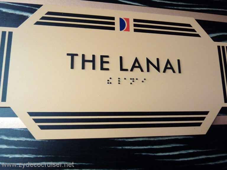 2125: Carnival Dream, Transatlantic Cruise, The Lanai