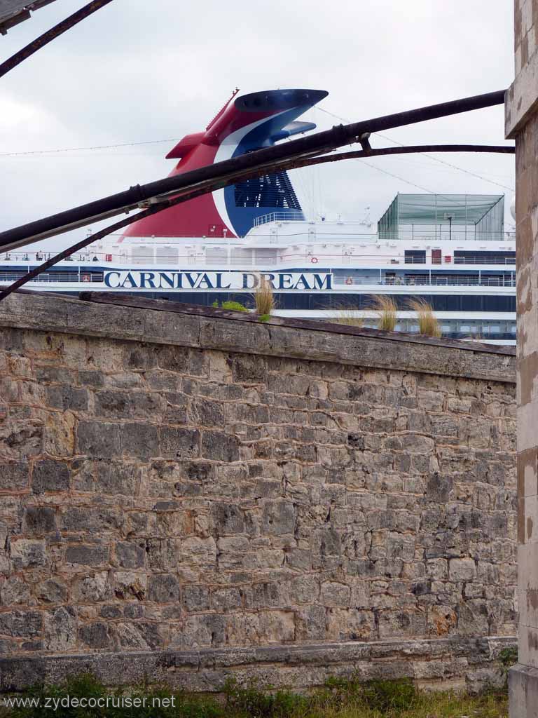 2752: Carnival Dream Funnel, Royal Naval Dockyard, Bermuda