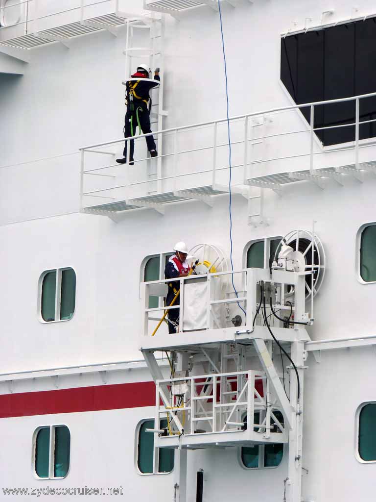 2757: Carnival Dream maintenance, docked in Royal Naval Dockyard, Bermuda