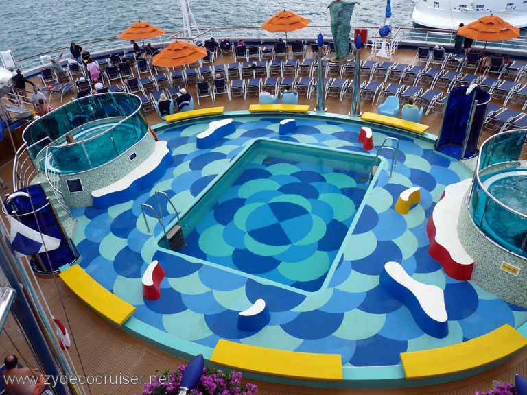 2783: Carnival Dream, Sunset Pool, Royal Naval Dockyard, Bermuda