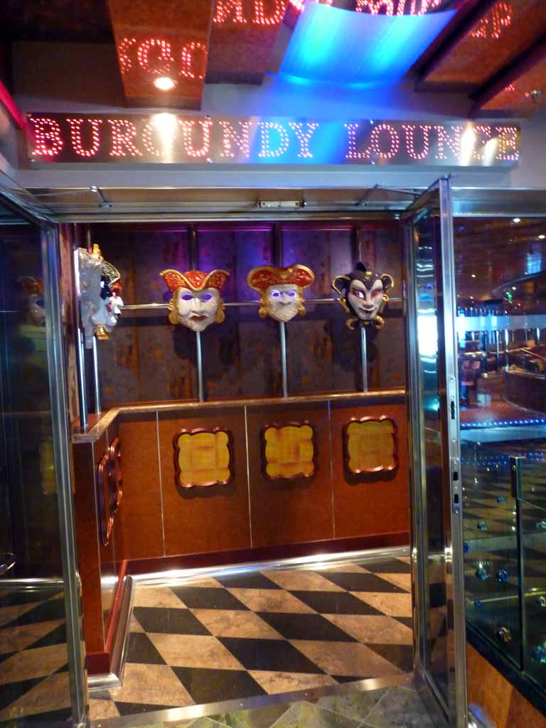 Carnival Dream Burgundy Lounge 1