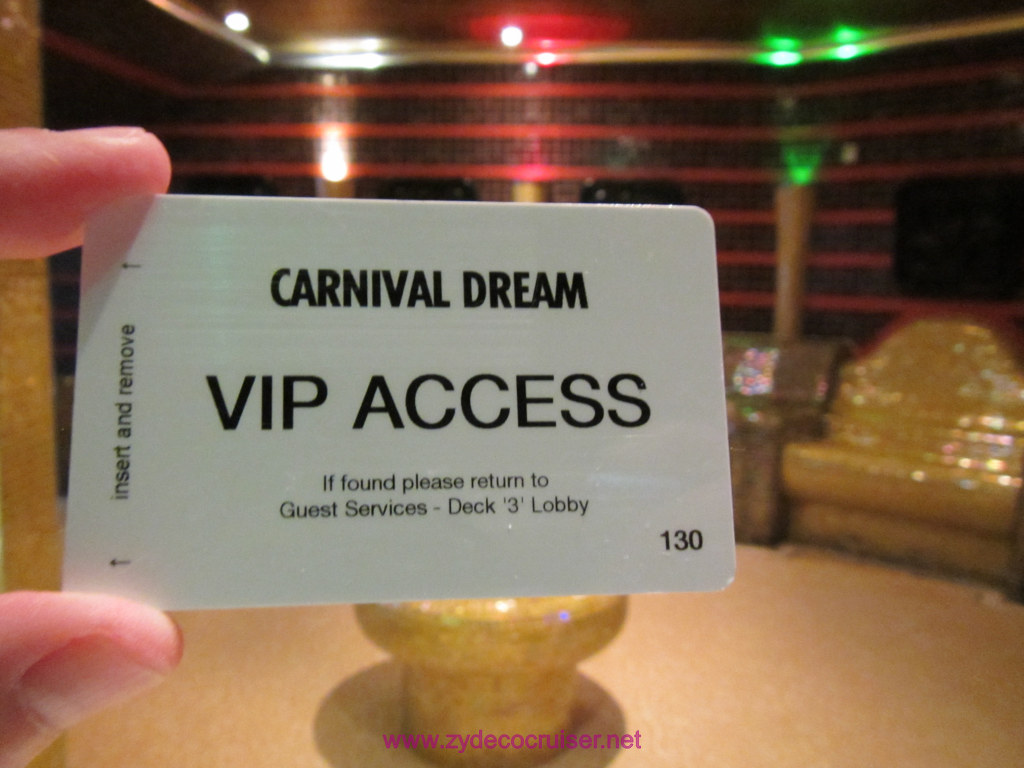040: Carnival Dream Cruise, Spa