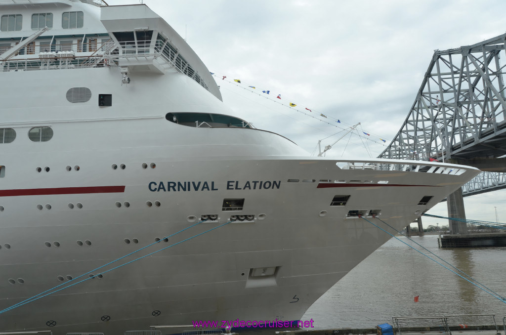009: Carnival Elation, New Orleans, Embarkation, 