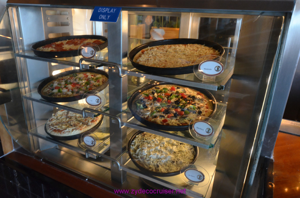 105: Carnival Elation, New Orleans, Embarkation, Pizza Pirate, 