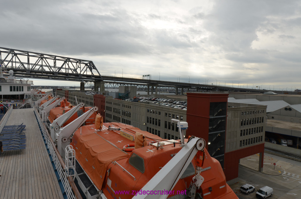 144: Carnival Elation, New Orleans, Embarkation, Cruise Terminal and Parking Garage, 
